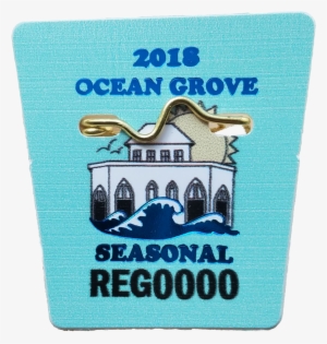 Badge 2018 More-punched - Ocean Grove Beach Badge