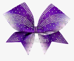 Brooklyn Glitter Ombre Rhinestone Bow - Brooklyn