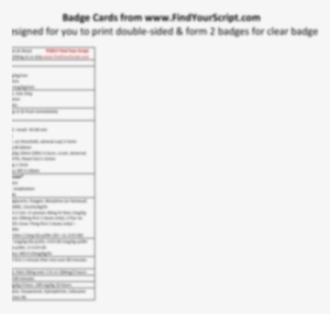 Badge Cards - Pediatric Advanced Life Support