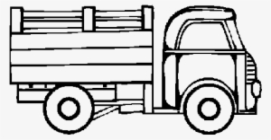 Colouring Page Of Truck