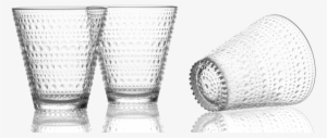 Clear Drinking Glass Png Download - Iittala Kastehelmi Tumbler Set Of 4