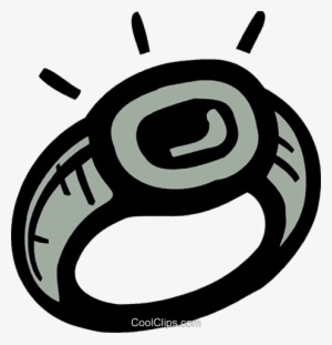 Wedding Ring Royalty Free Vector Clip Art Illustration