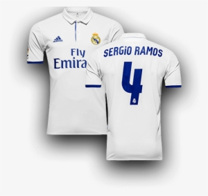 Ramos - 2016-17 Real Madrid Home L/s Shirt (+ Fifa Wc) *bnib*