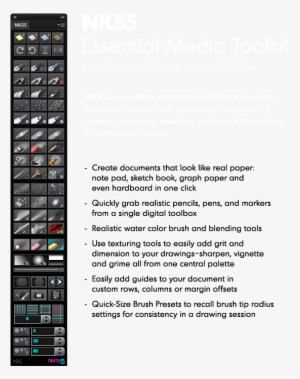 Nks5 Essential Media Toolkit For Photoshop Cs5 - Photoshop Toolkit