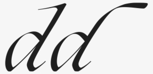 Some Of The Stems In Ogg Droop Over To The Right, Which - Serif