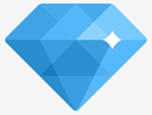 Flat Ui Logo Png Transparent - Emoticon De Diamante Png