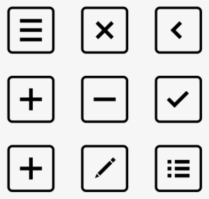 Squared Ui - Ejemplos De Iconografia