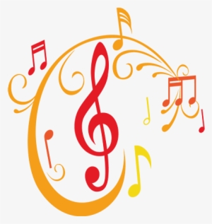 Notas Musicales De Colores Png - Banner Musical Png