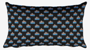 Emoji Bed Pillow - Pied De Poule Rosa