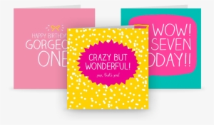 Huge Range Of Greetings Cards - Happy Jackson 7 Wow! Birthday Card