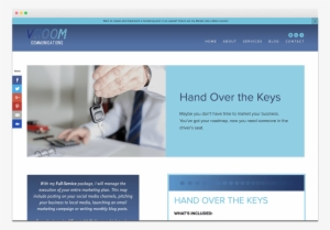 Hand Over The Keys Page Browser Window