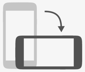 Please Rotate Your Smartphone To Landscape Mode Or - Iphone