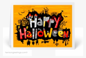 Classic Halloween Greeting Card - Happy Halloween Greetings