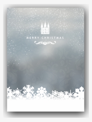Elegant Salt Lake Temple Christmas