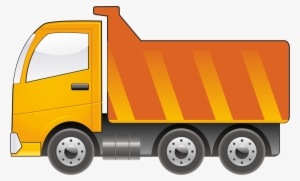 Dump Truck Vector Png Clipart - Грузовая Машина Пнг