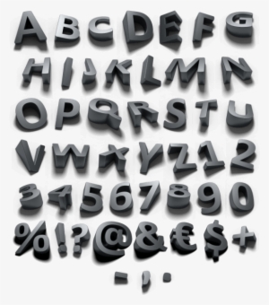 Shadow 3d Animated Font - Animation