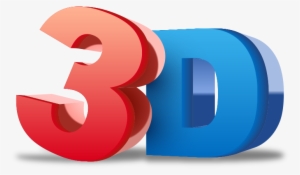 3d Png Transparent Image - 3d Png