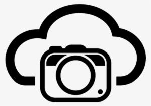 Photo Camera On Internet Cloud Symbol Vector - Imagem De Maquina Fotografica Para Colorir