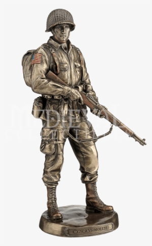 Bronze Us Army Solider - Army Sculpture