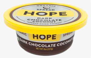 Hope Foods Organic Dark Chocolate Coconut Hummus - Hope Foods Organic Dark Chocolate Coconut Spread -