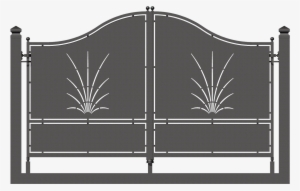 Swing Gate With Simple Monoblock Structure Sofia - Cancelli In Ferro Battuto