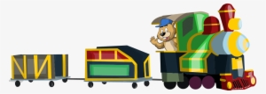 Cartoon Image Of The Woodhaven Express Train - Train