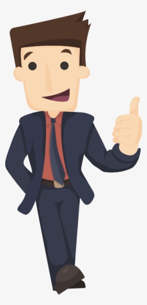 Aggressive Investor - Flat Design Character Businessman