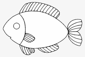Dibujo De Pescado Para Colorear - Peces Para Colorear E Imprimir