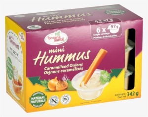 Mini Hummus Caramelized Onion - Fontaine Santé