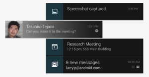 When Collapsed, Notifications Have A One Line Title - Mobile Phone