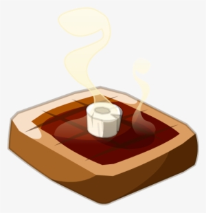 Cooked Cube Of Meat - Illustration