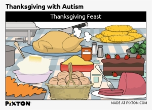 Thanksgiving Feast Or Dinner Roll - Thanksgiving Dinner