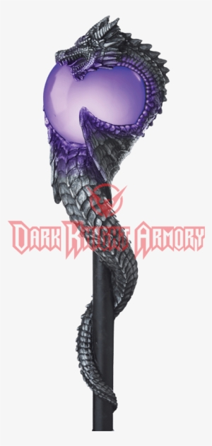 Wizard Dragon Orb Costume Staff - Wizard Staff