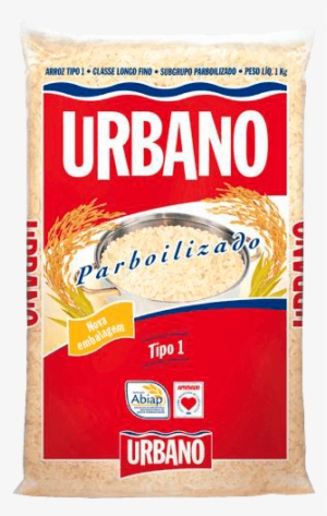 Arroz Urbano Parboilizado 1kg - Arroz Urbano