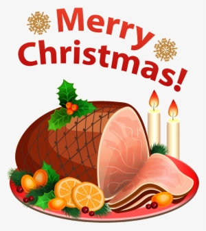 Christmas Dinner Png Mulled Wine Christmas Ham Sunday - Christmas Food Clipart