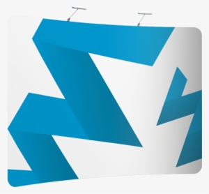 Curved Fabric Wall - Graphic Design