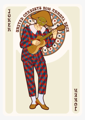Nouveau Playing Cards Joker - Mazzo Di Carte Nouveau Playing Cards - United Cardists