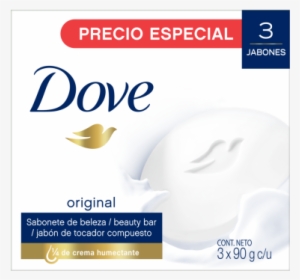 Jabón Dove Original 3x90g - Dove Beauty Bar