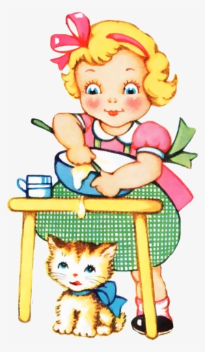 Kid Cooking Clipart Images - Cooking