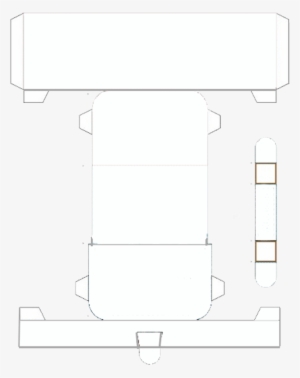 Porque O Molde Já Montado, Cabe Em Uma Única Folha - Molde Maletinha De Papel