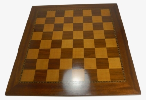 Large Antique English Inlaid Chess Board C - Checkerboard Floor