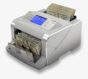 Accubanker S6500 Mixed Bill Counter Front Rotated Right - Dot Matrix Printing