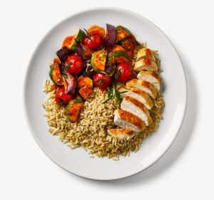 Grilled Chicken With Roasted Vegetables