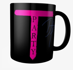 't Party' Black Mug - Mug