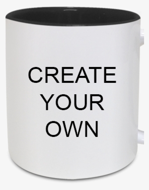 Awesome Create Your Own Inside Black Mug With Black - Invitation Card For Kitty Party