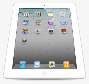 Ipad, Perspective, White Icon - Apple Ipad 2