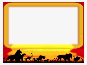 Montagem Para Fotos - Lion King Iconic Scenes