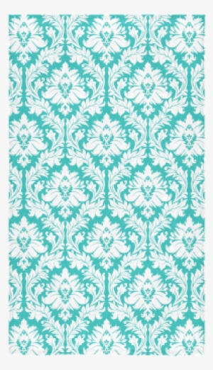 Damask Pattern Turquoise And White Custom Towel - Cafepress Hot Pink Damask Queen Duvet