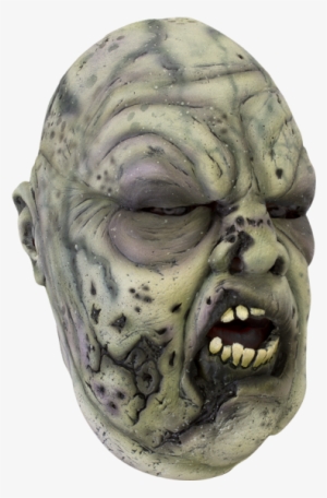 Detail Mask Has Fitted Features, So It Moves With You - Big Rotten Zombie Mask