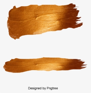 Gold Strokes, Golden, Brushwork, Metal Png And Psd - Gold